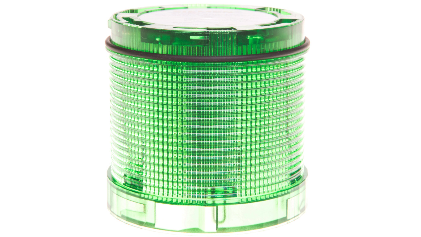 Moduł świetlny kolumny sygnalizacyjnej 70mm zielony bez żarówki BA15d 12-230V AC_DC IP65 8WD4400-1AC