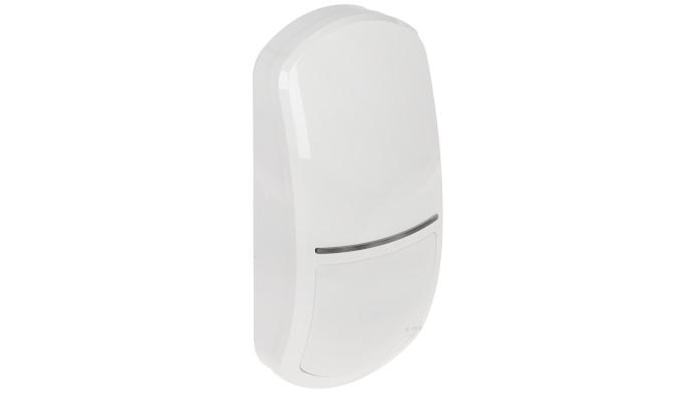 Dualny czujnik podczerwieni Satel SLIM DUAL PET, odporny na ruch zwierząt o masie do 20 kg