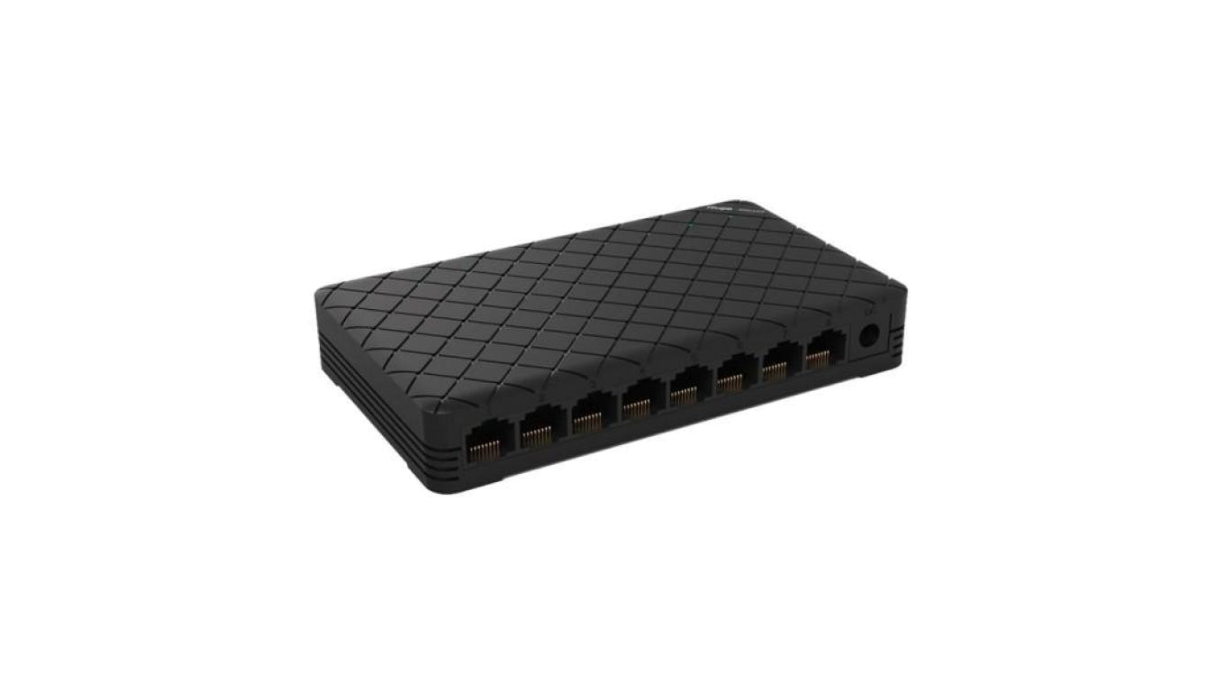 Niezarządzalny Switch Reyee 8 portów 100Mbps Plastikowa Obudowa Desktop