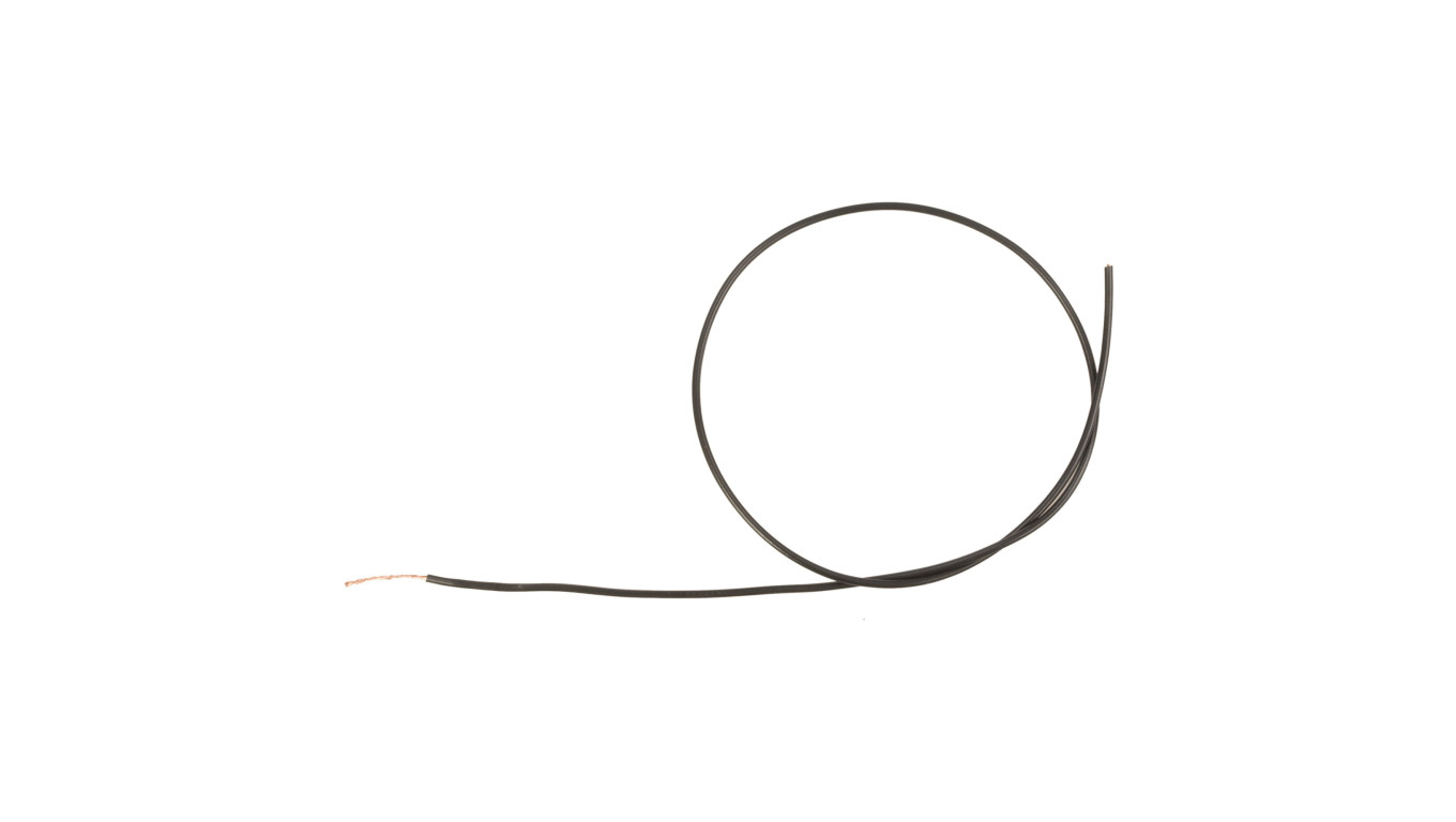 Przewód instalacyjny H05V-K (LgY) 0,5 czarny /100m/