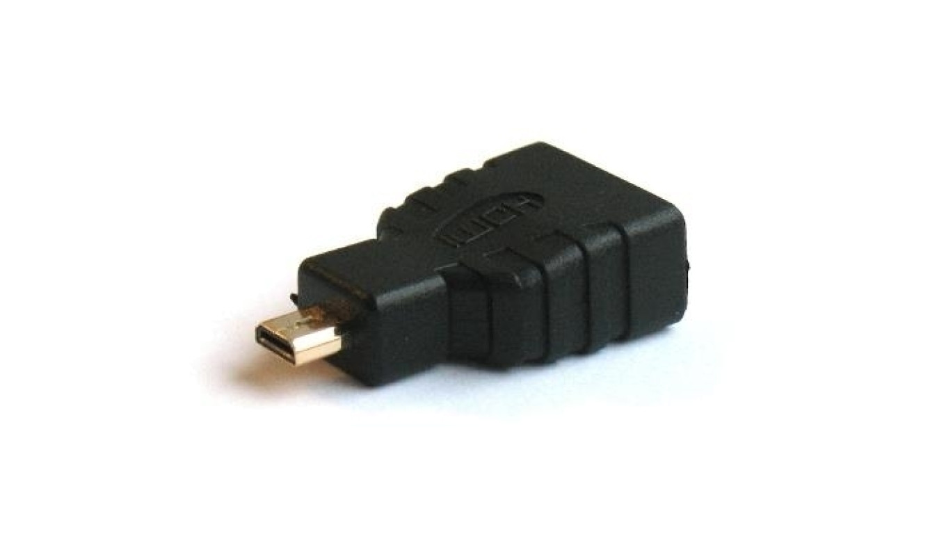 Adapter SAVIO CL-17 (HDMI M - Micro HDMI F kolor czarny)