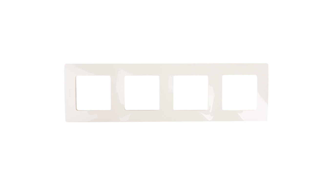 NILOE Ramka poczwórna kremowa 665014