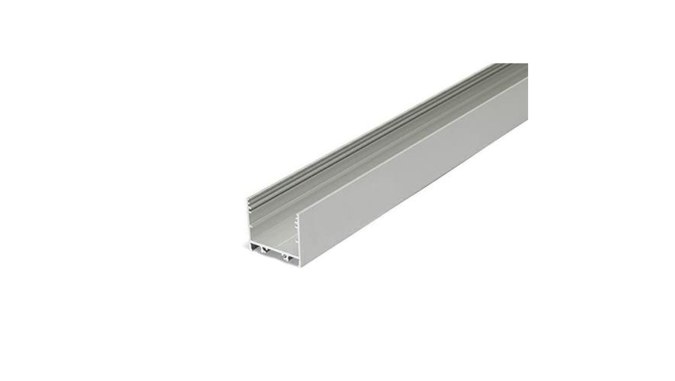 Profil led Vario30-02 ACDE-9/TY srebrny anodowany 2MB aluminiowy V3060020