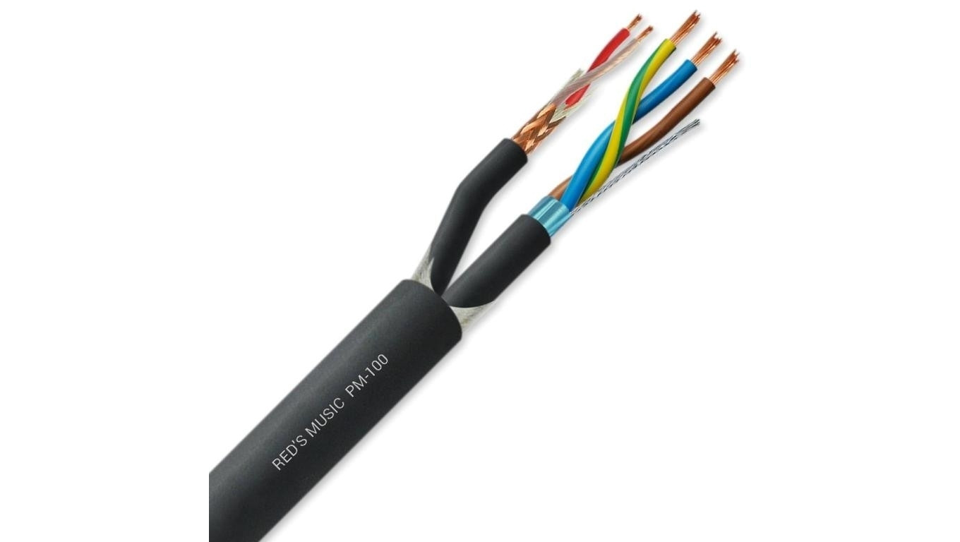 Kabel zasilająco-mikrofonowy (2x0,23mm² / 3x1,5mm²) - PM-100 /100m/