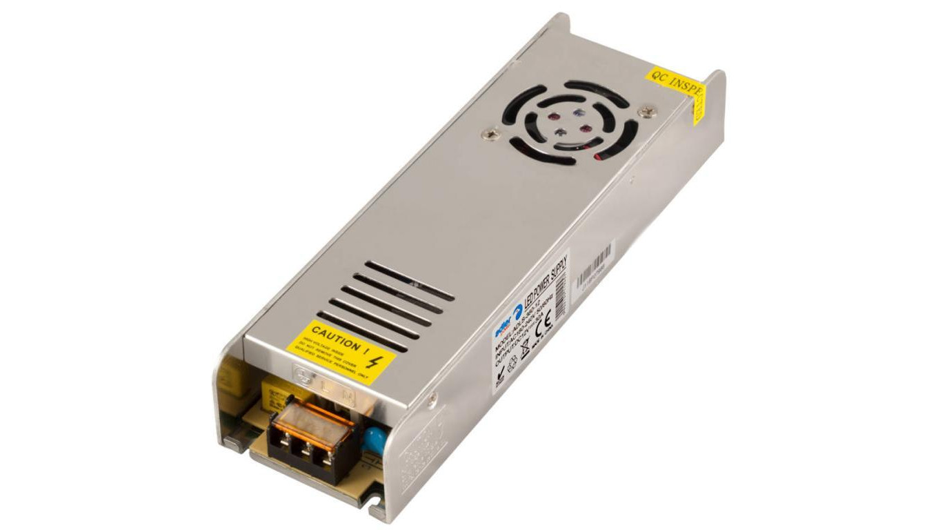 Zasilacz LED 12V 360W 30A SLIM metalowa obudowa ADLS-360-12