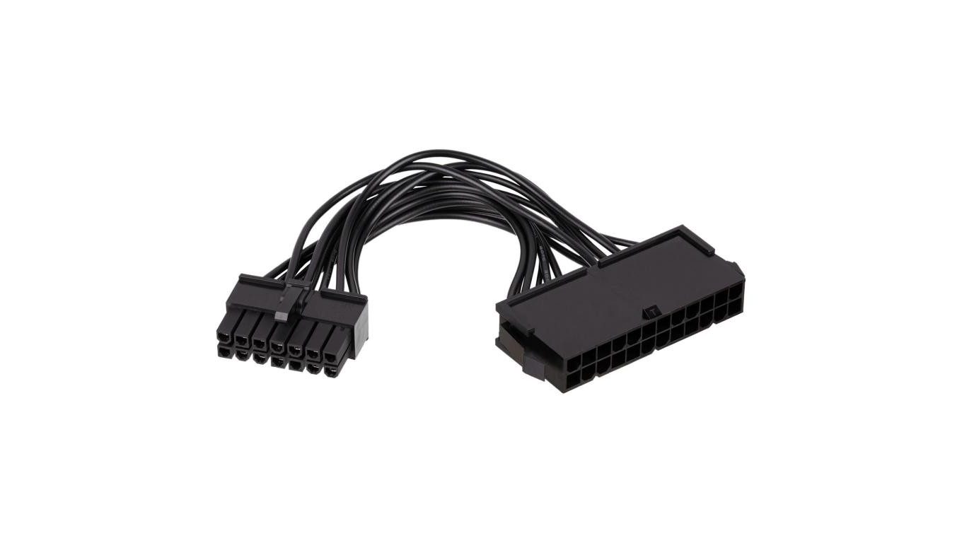 Adapter z kablem Akyga AK-CA-77 P1 20+4 pin (f) / Lenovo 14pin (m) 10cm