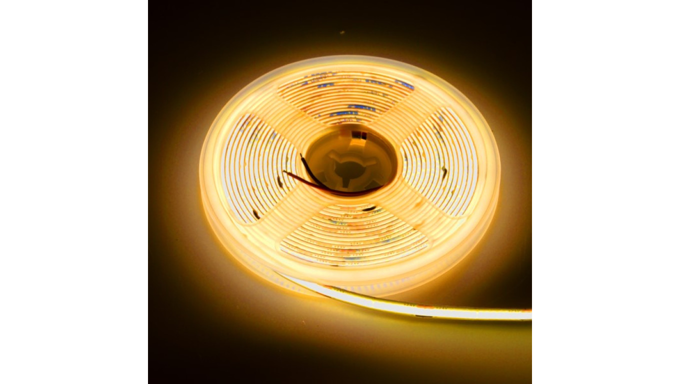 Taśma LED Premium 24V COB 528d/m 3000k IP20 5m
