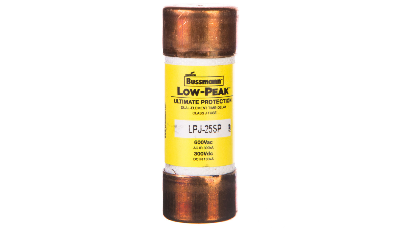 Wkładka bezpiecznikowa LOW-PEAK 21x57mm 3A CLASS J 600V zwłoczna LPJ-25SP