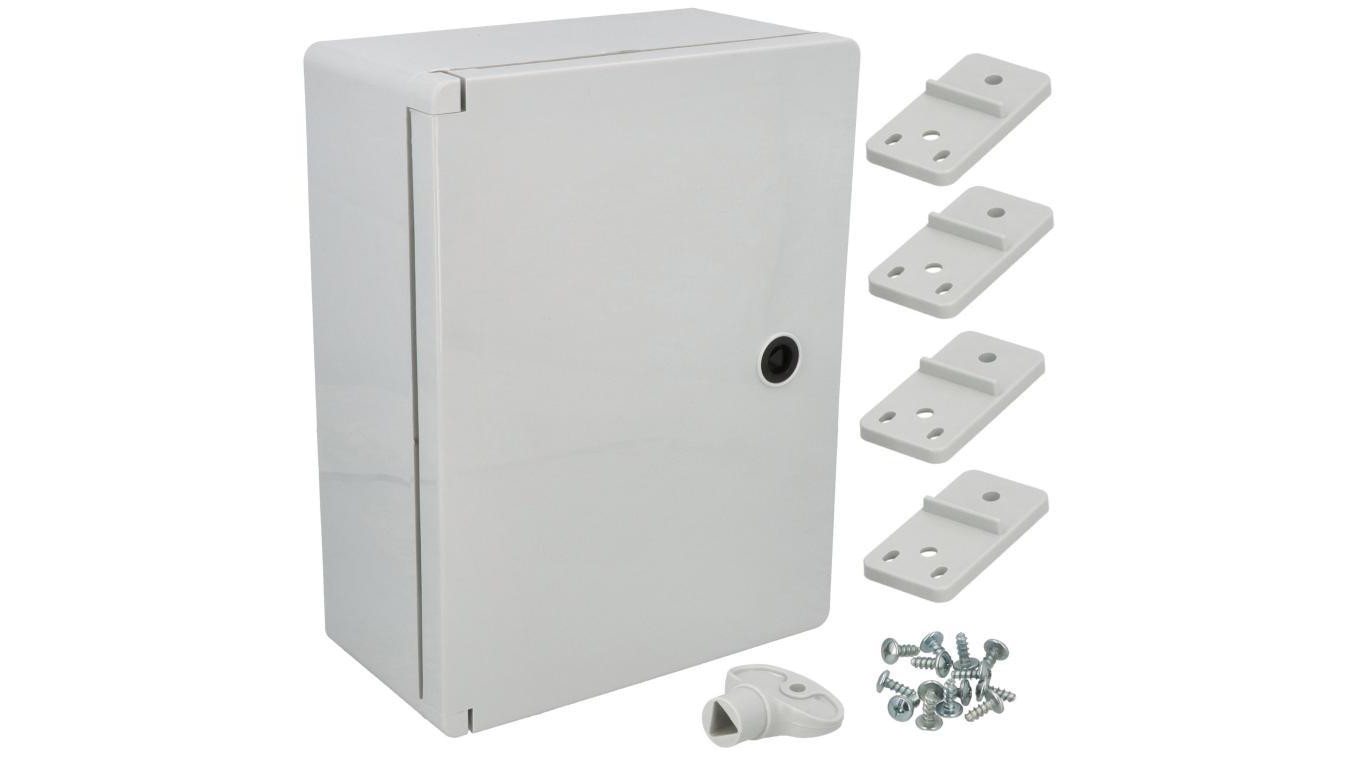 Rozdzielnia skrzynka elektryczna obudowa 330x250x130 ABS hermetyczna IP65