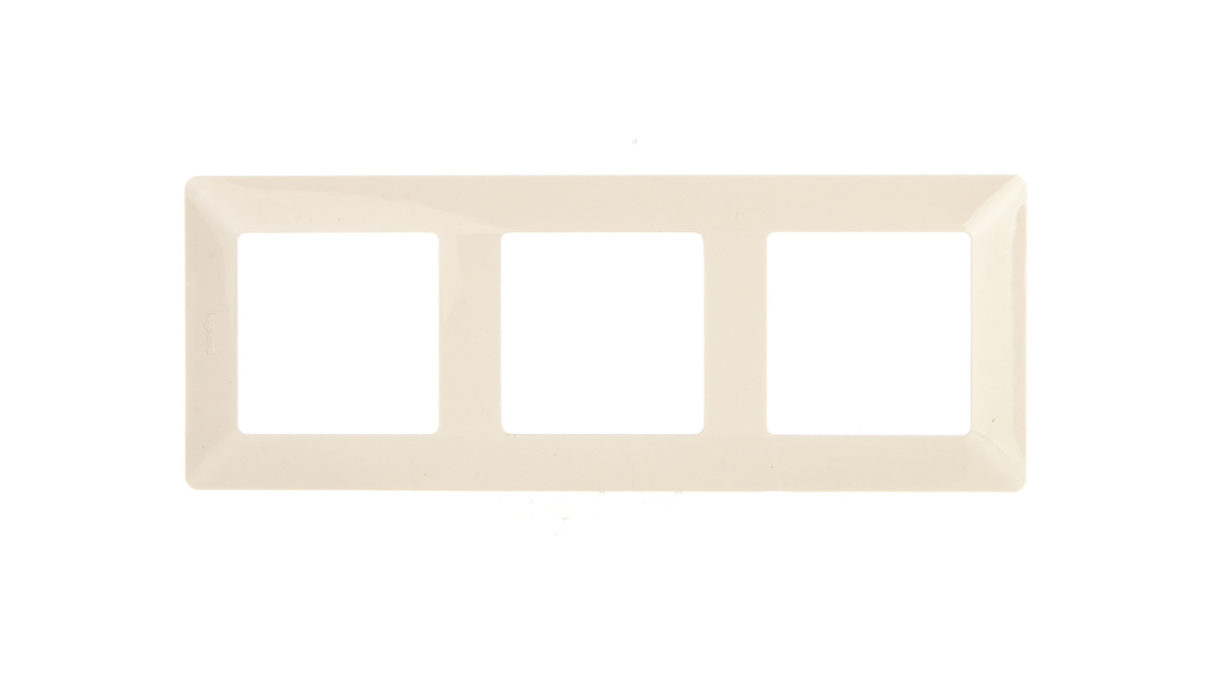 VALENA LIFE Ramka potrójna kremowa 754043