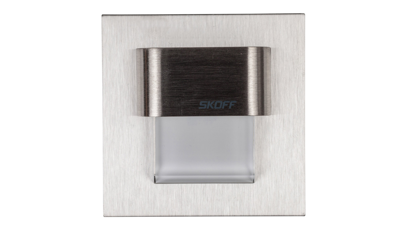 Oprawa przyschodowa TANGO mini LED Light 10 V DC 0,4 W IP 20 3000 K szlif Inox