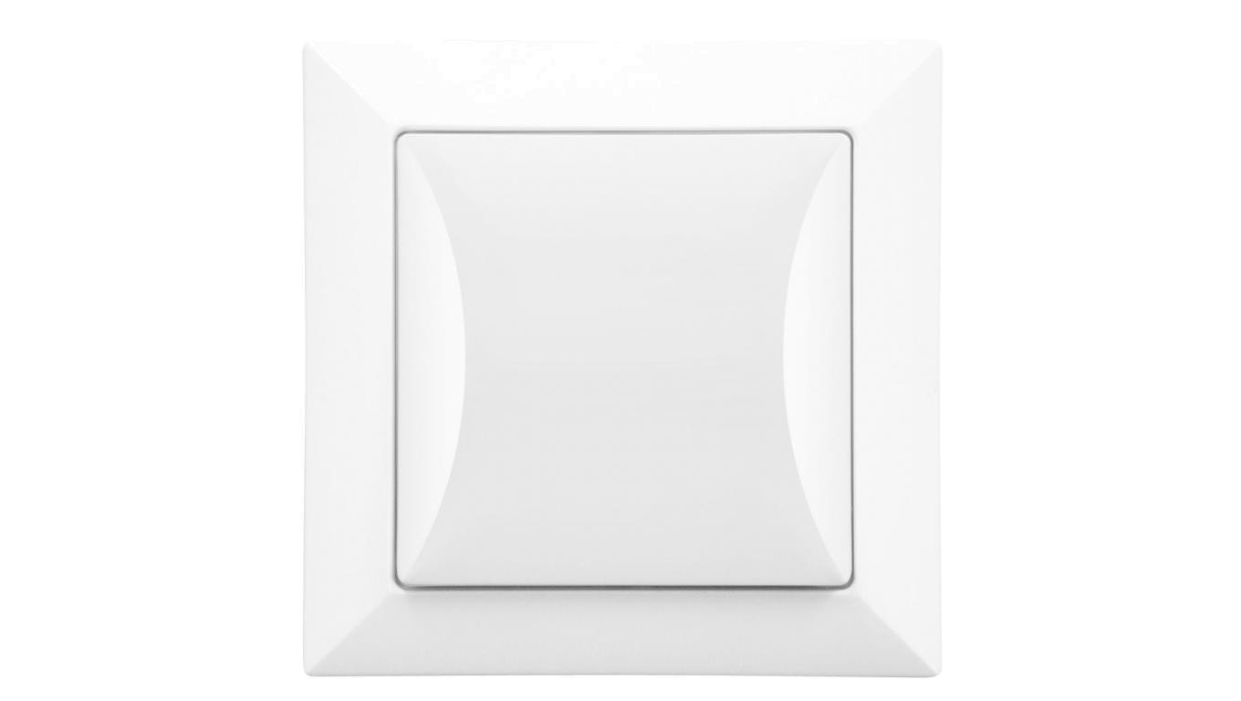 Łącznik podtynkowy krzyżowy, Pola biały, 33024