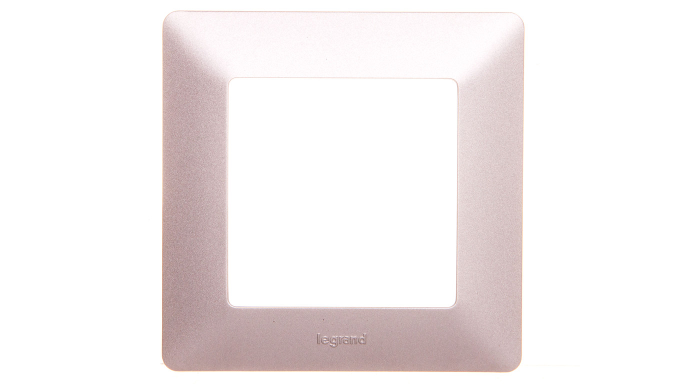 VALENA LIFE Ramka pojedyncza aluminium 754131