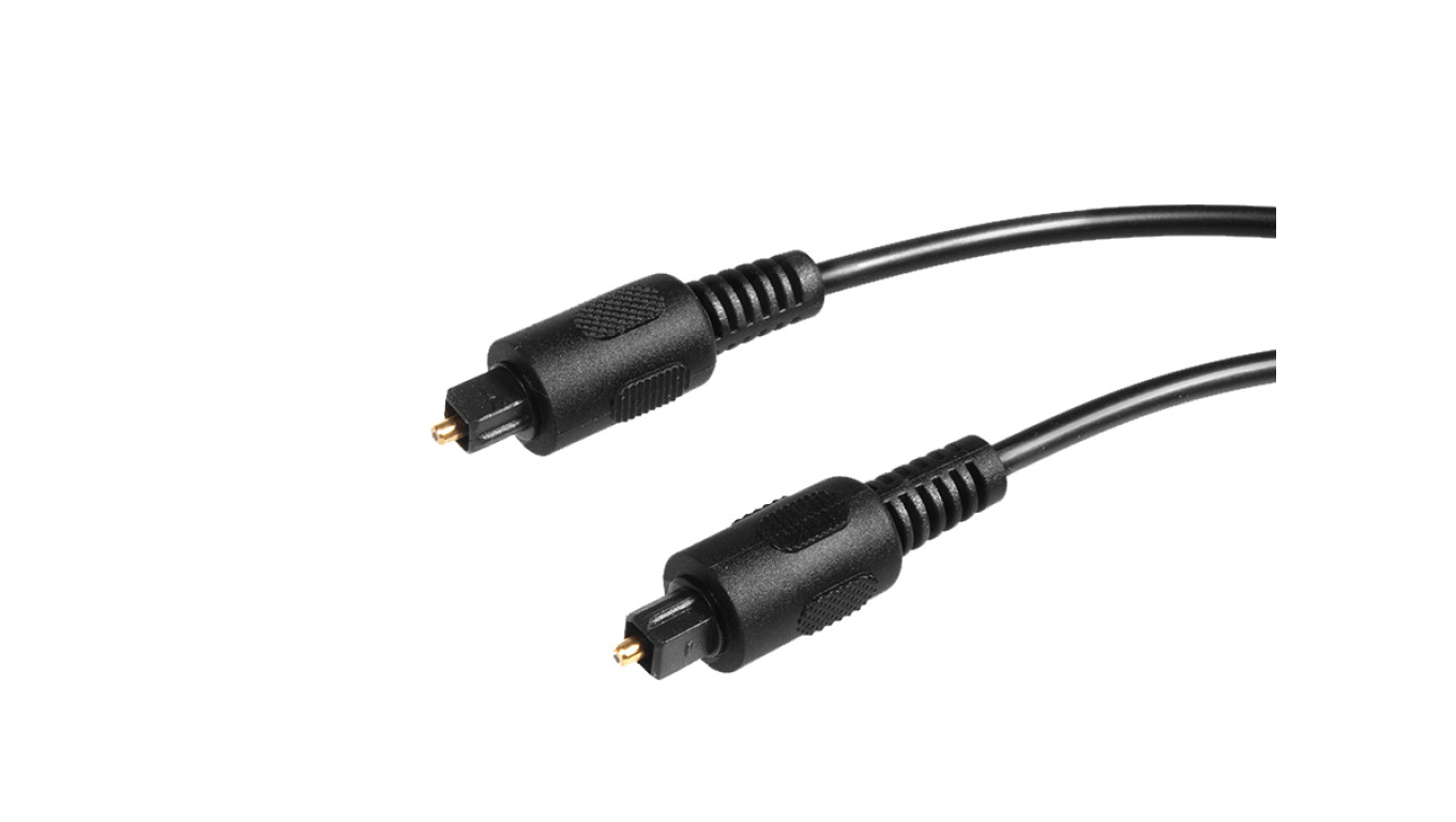 Przewód Maclean, Optyczny, Toslink T-T, Polybag 1m, MCTV-639