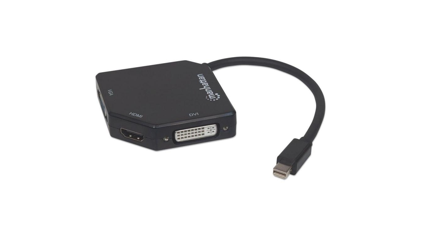 Adapter Mini DisplayPort na HDMI 4K lub VGA/DVI 1080p 207720