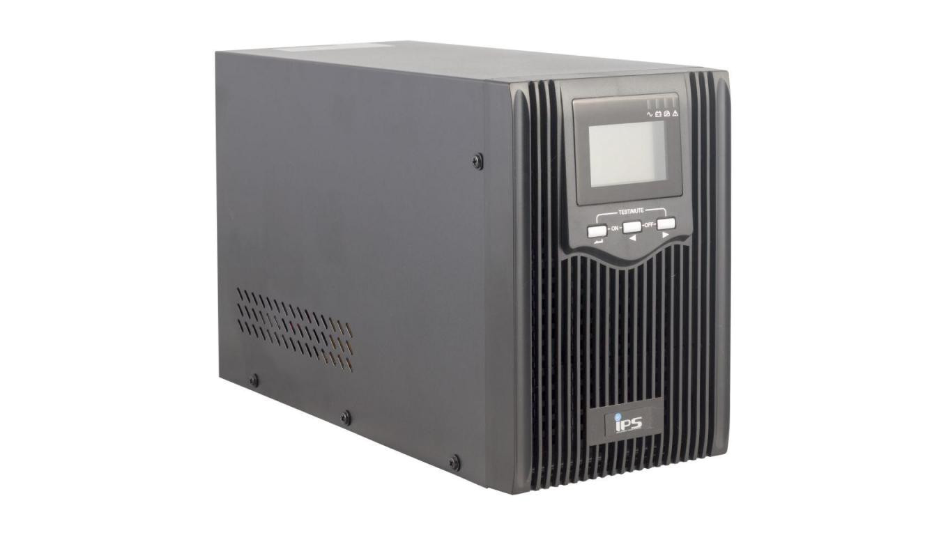 TS1-LI-2k0-MC-LCD-3x9 Zasilacz UPS 2000VA 1600W, 3x9Ah, Line-Interactive, LCD, obudowa Tower