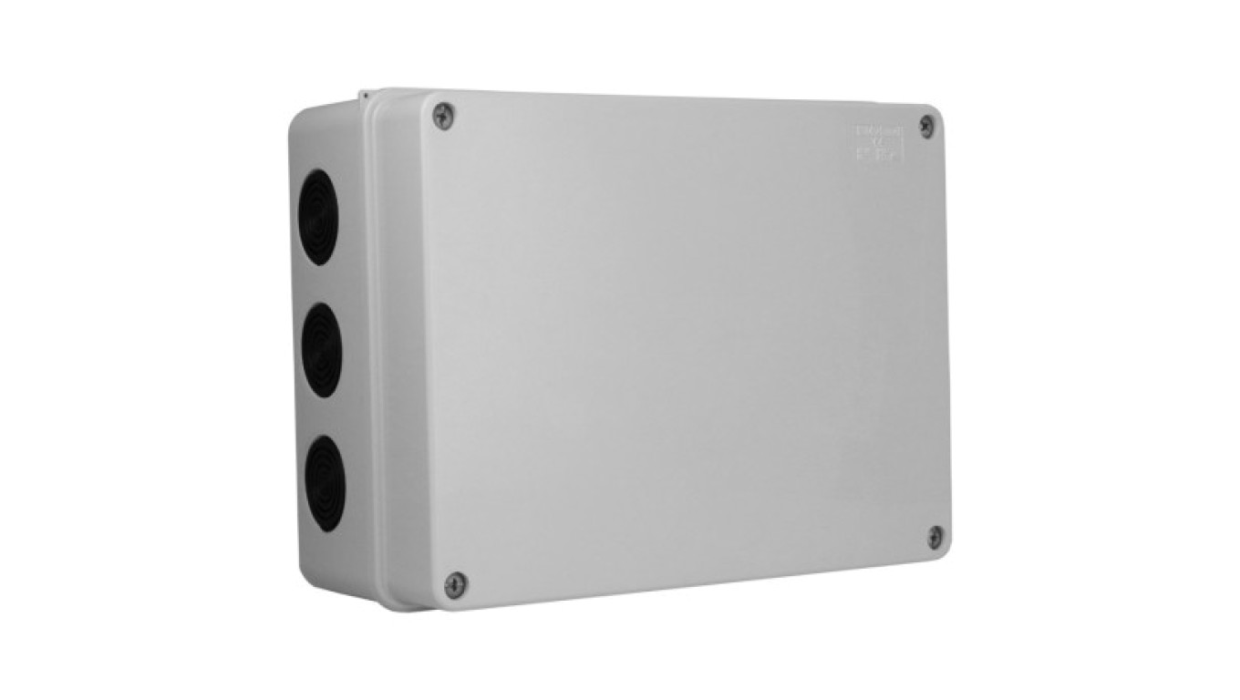 Puszka natynkowa z dławikami wym/wew 243x190x90 mm 12membran IP66 010.PG M-L 1834