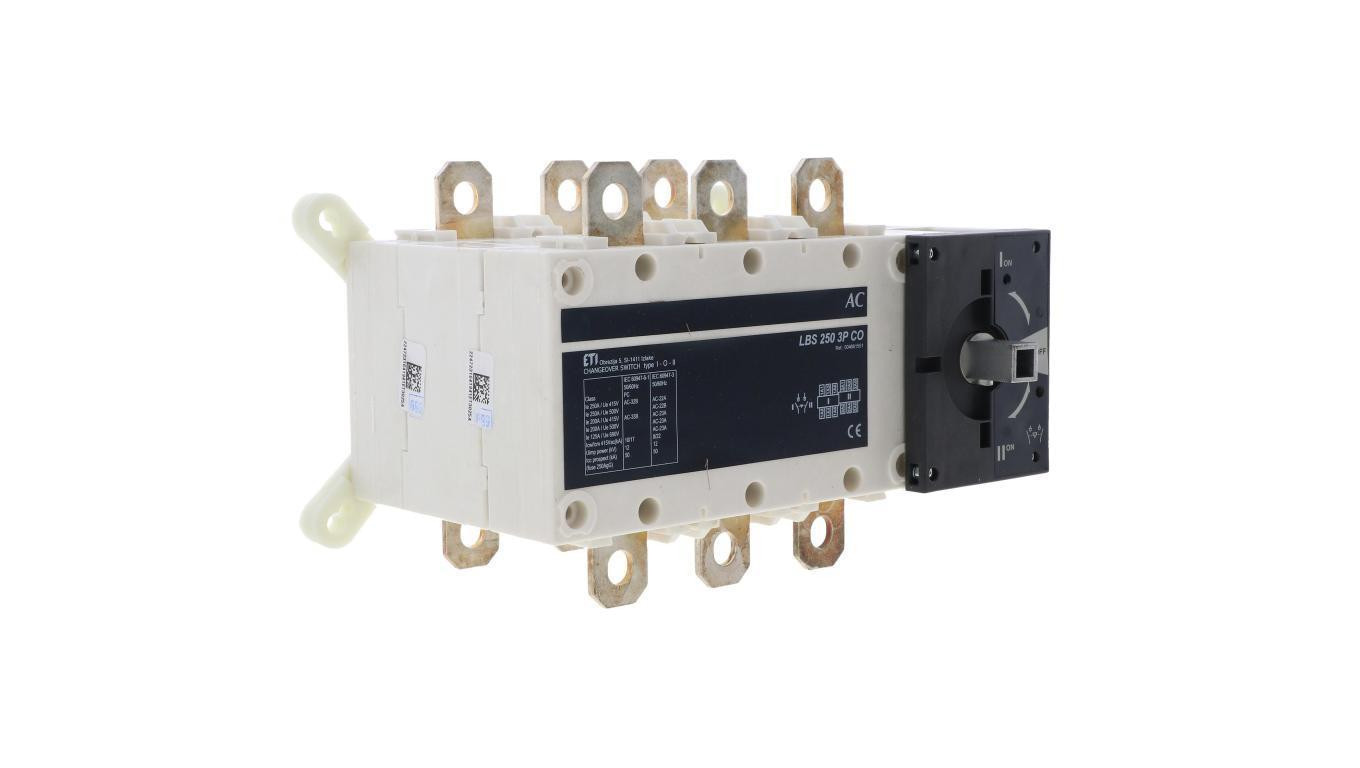 Przełącznik I-0-II montaż na płycie 250A/690V AC LBS 250 3P CO 004661551