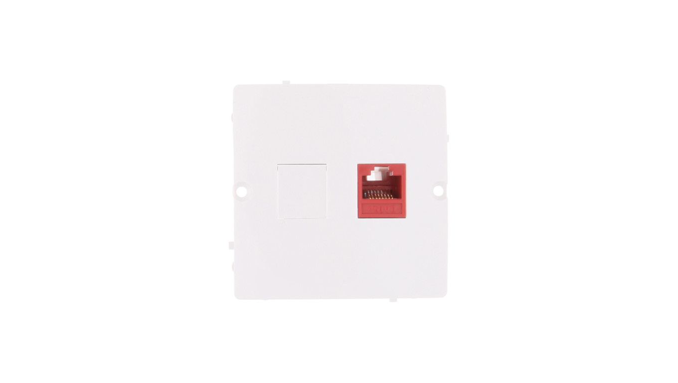 Simon Basic Gniazdo komputerowe pojedyncze RJ45 kat.5e białe BMF51.02/11