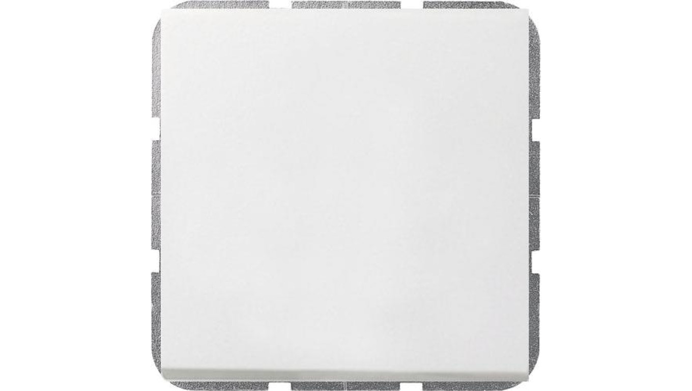 GIRA F100 Wyłącznik krzyżowy biały połysk kołyskowy