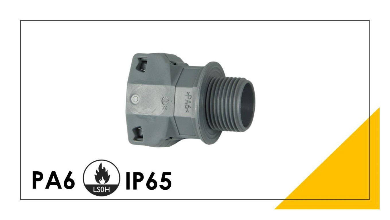 Dławik do peszla ANA-QUICK M25x1,5-NW23 - szary 268.025.0 /1szt./