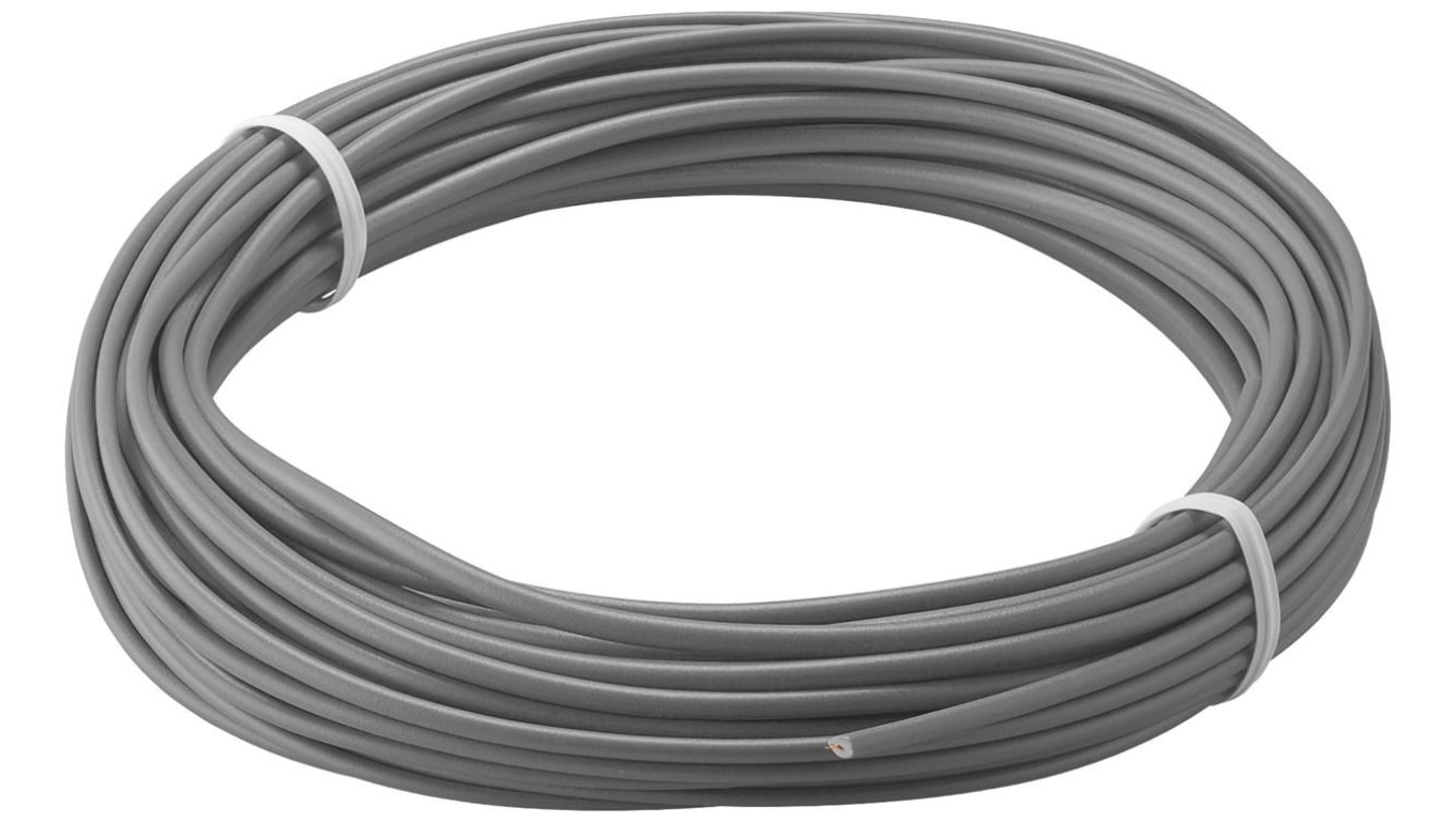 Izolowany przewód miedziany - Wersja kolorystyczna Szary