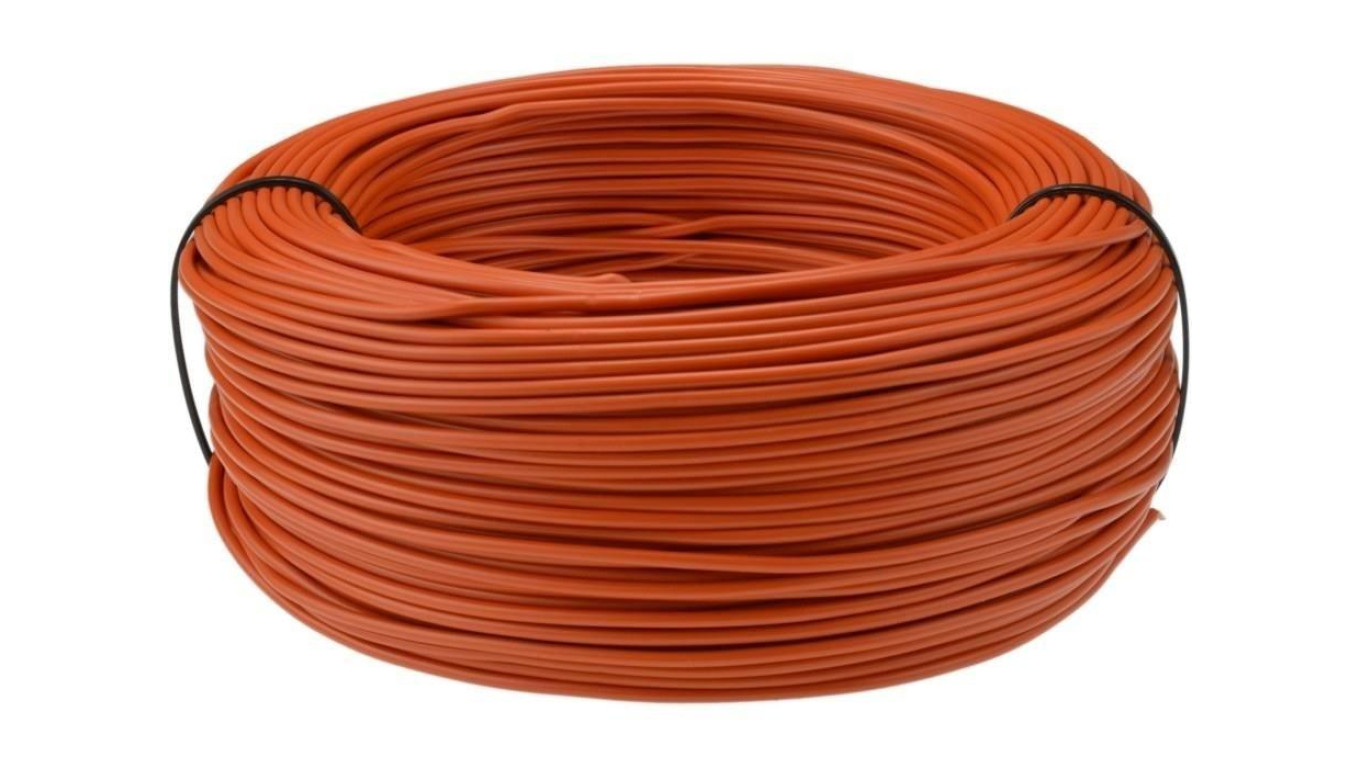Przewód instalacyjny H07V-K / LgY 1,5 750V pomarańczowy linka giętka Elektrokabel 25m