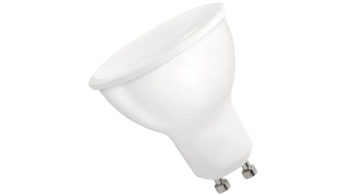 Żarówka LED GU-10 230V 9W mleczna 840lm neutralna