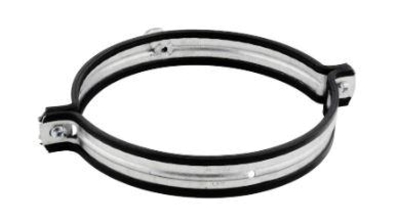 Obejma wentylacyjna AERO z okładziną M8 / 4115150 / rozmiar 150mm /