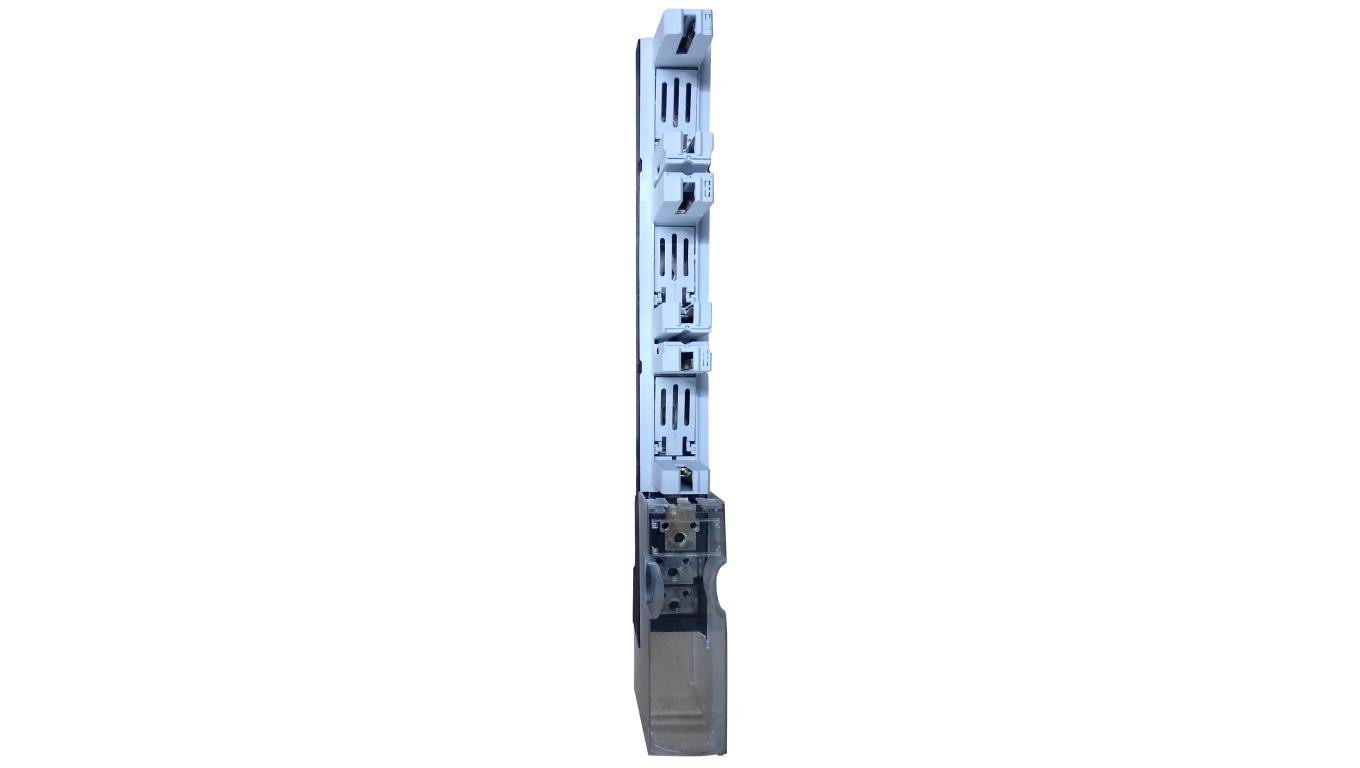 Podstawa bezpiecznikowa listwowa PBS 00/100 mm /zaciski mostkowe 4-70mm2 M8/ 63-811627-011
