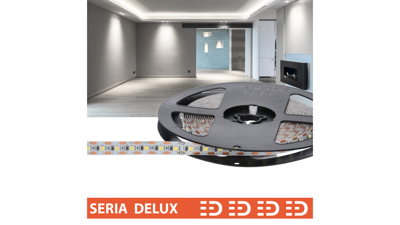 Taśma Delux 12V OneCut 100 led 6500K 1900lm SMD2835 (50)