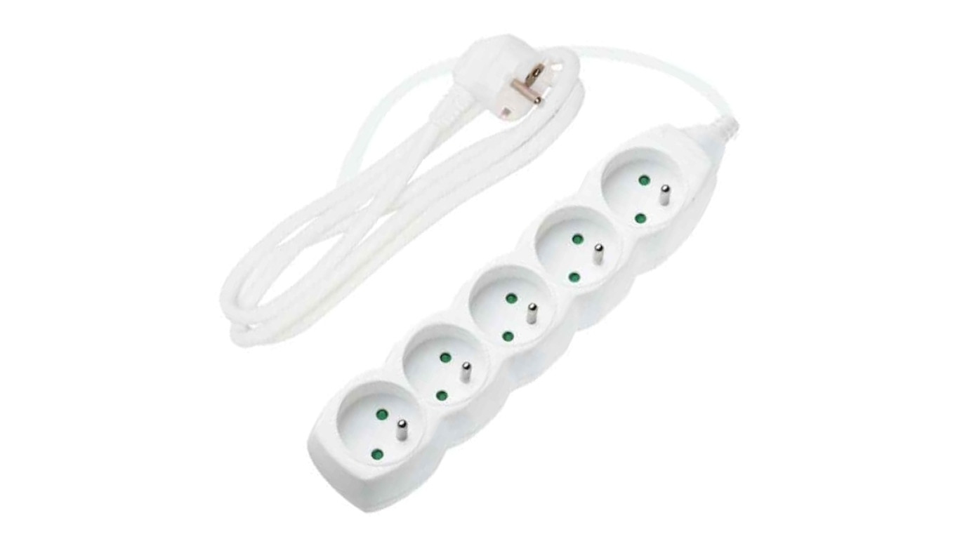 Przedłużacz 6-gniazd z/u 1,5m pp40