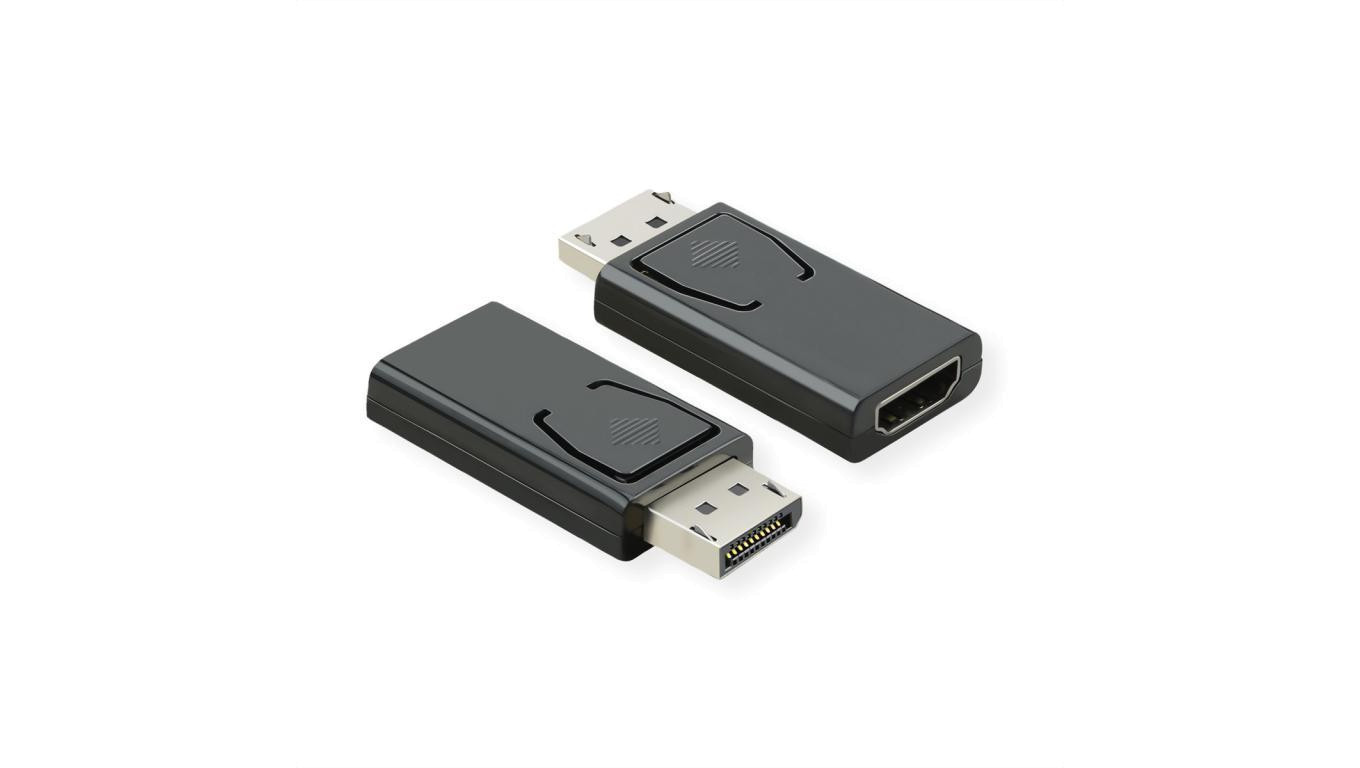 VALUE Adapter DisplayPort - HDMI, DP męski-HDMI żeński