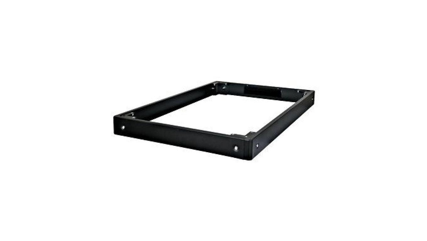 Cokół zestaw WYS=100 do szaf S-RACK SZ=800 GŁ=1200, RAL9005