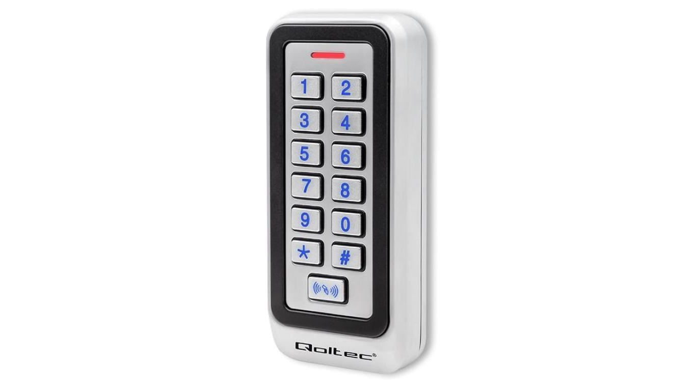 Qoltec Zamek szyfrowy TRITON z czytnikiem RFID kod karta brelok IP68 EM