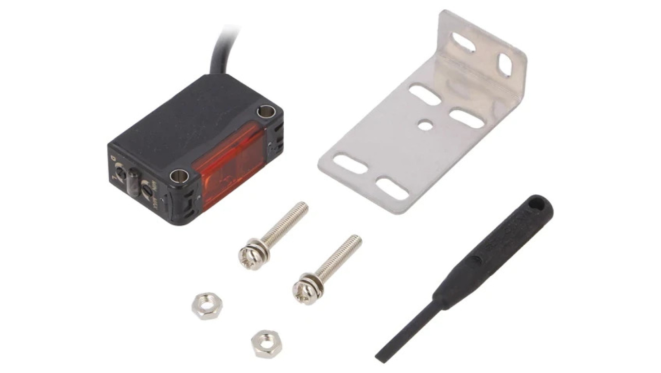 BJP100-BDT-P Czujnik fotoelektryczny o zasięgu 20...100mm, PNP, DARK-ON, LIGHT-ON