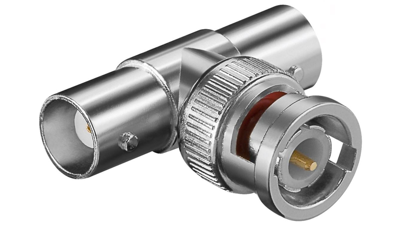 Wtyk BNC 2 złącza BNC