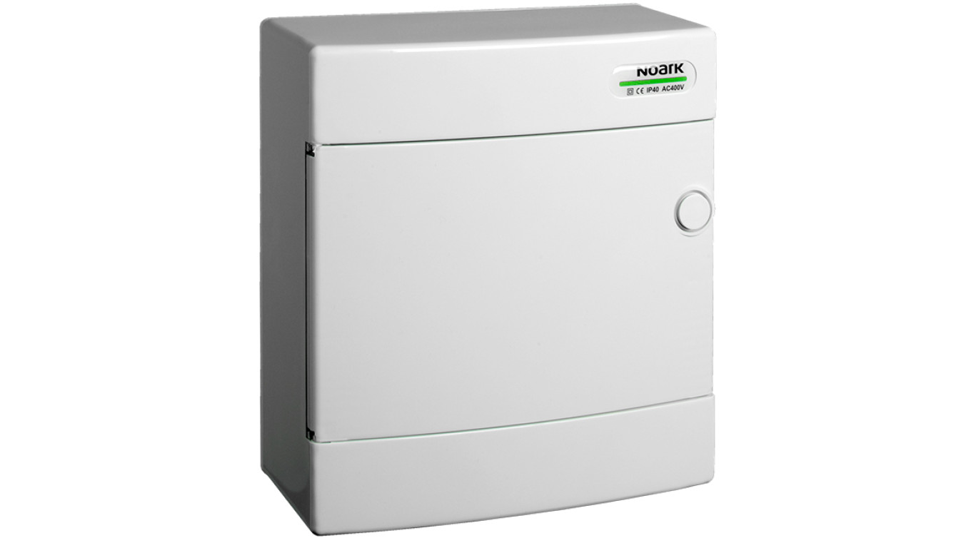 Obudowa instalacyjna PNS skrzynka natynkowa 1x18 modułów 396x236x112mm plastikowa biała IP40 NOARK