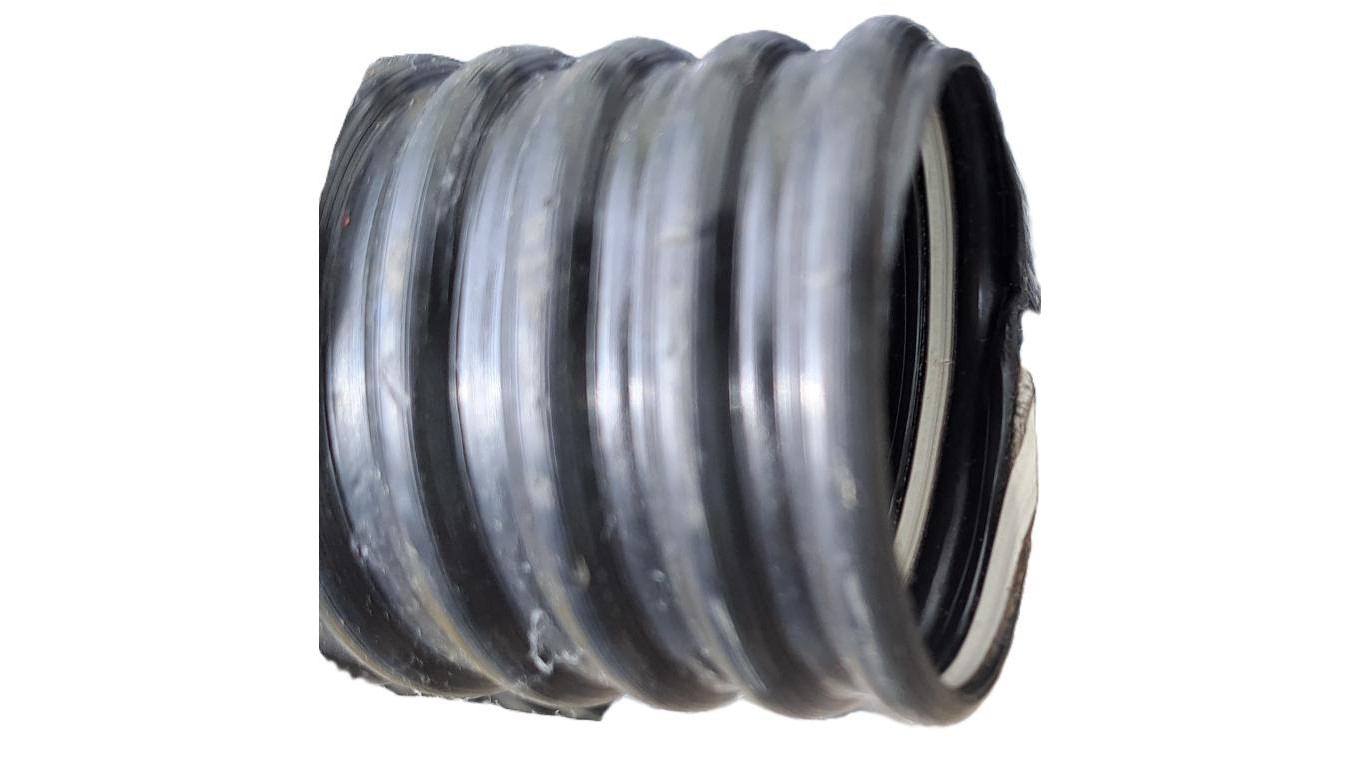Rura elastyczna pcv czarna 46/40 mm wytrzymałość -24+90stopni