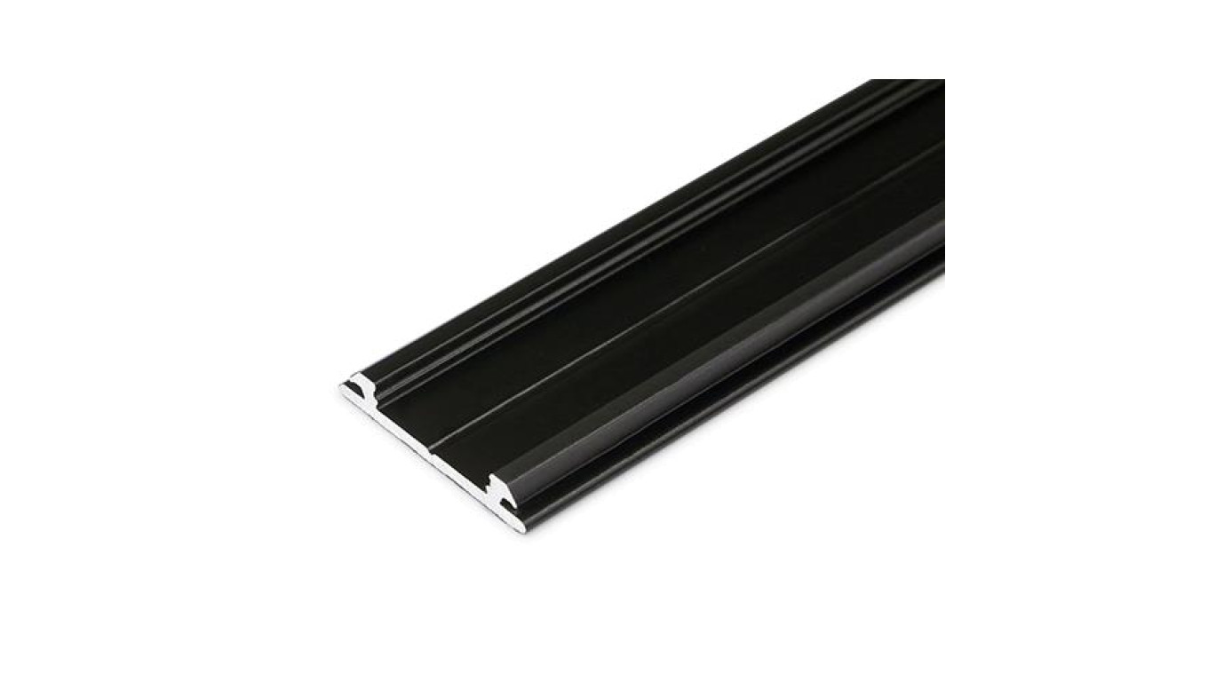 Profil led ARC12 1m aluminium czarny do zginania b2000002