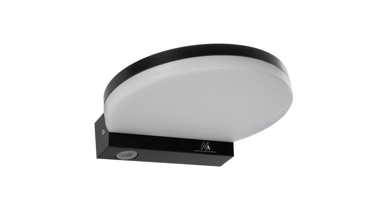 Lampa LED Maclean, kolor czarny, 15W, IP65, 1300lm, barwa neutralna biała (4000K) MCE346 B