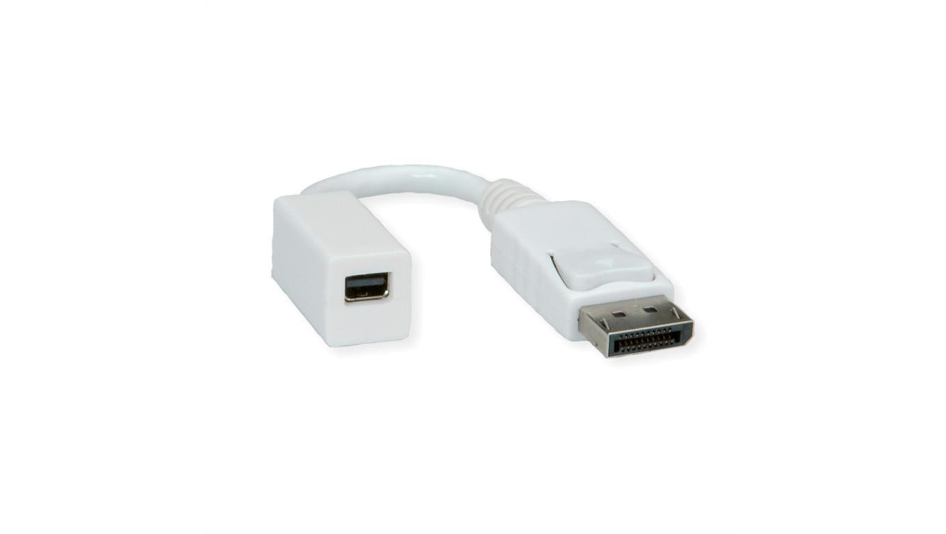Adapter ROLINE DisplayPort, DP męski - Mini DP żeński