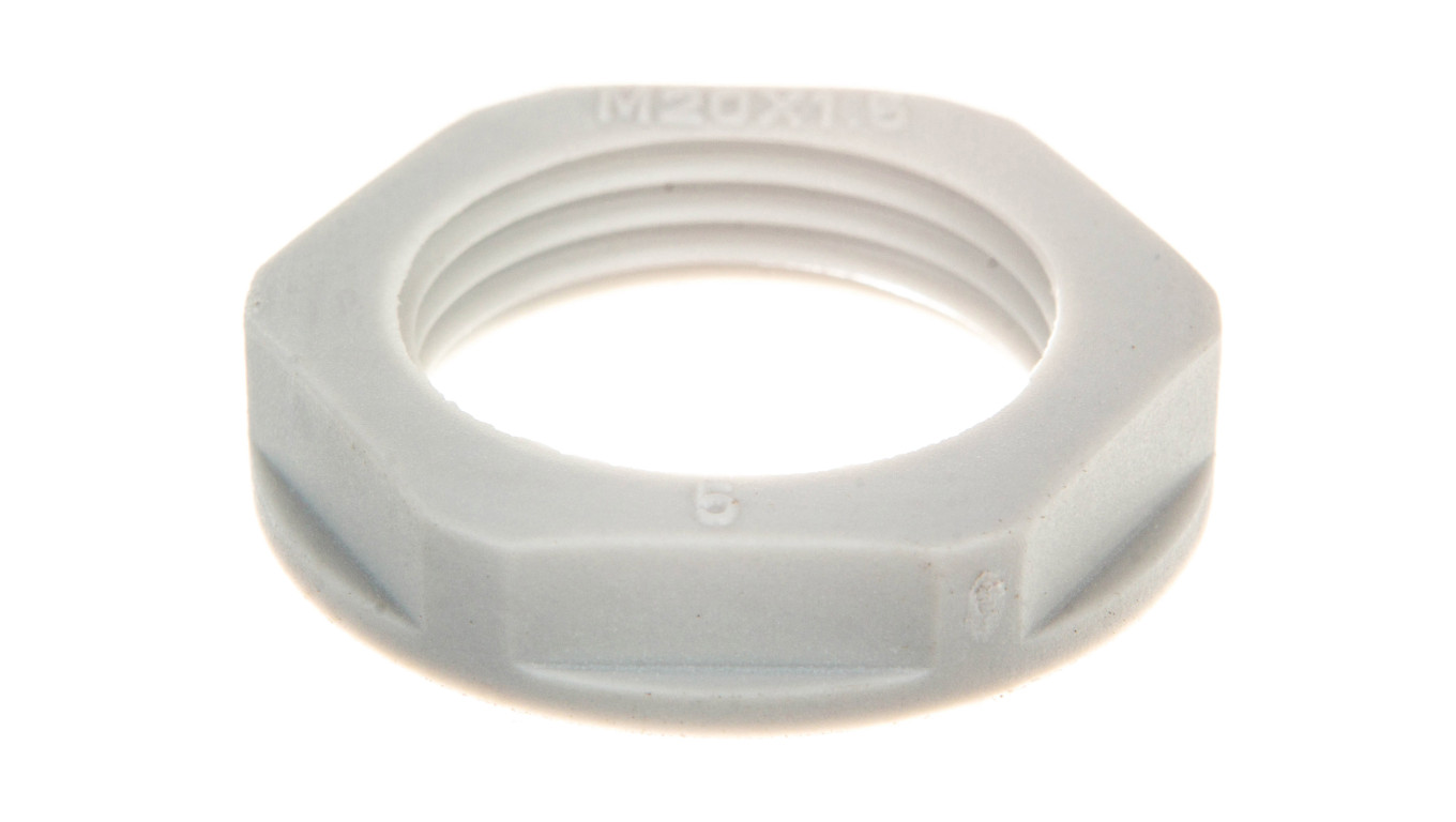 Nakrętka poliamidowa M20 szara N 20M E03DK-02020100301 /100szt./
