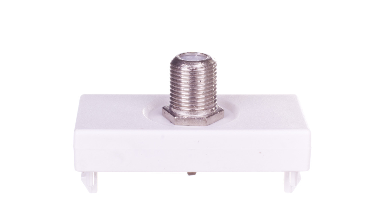 Simon Connect Gniazdo K45/2 antenowe SAT żeńskie czysta biel K102C/9