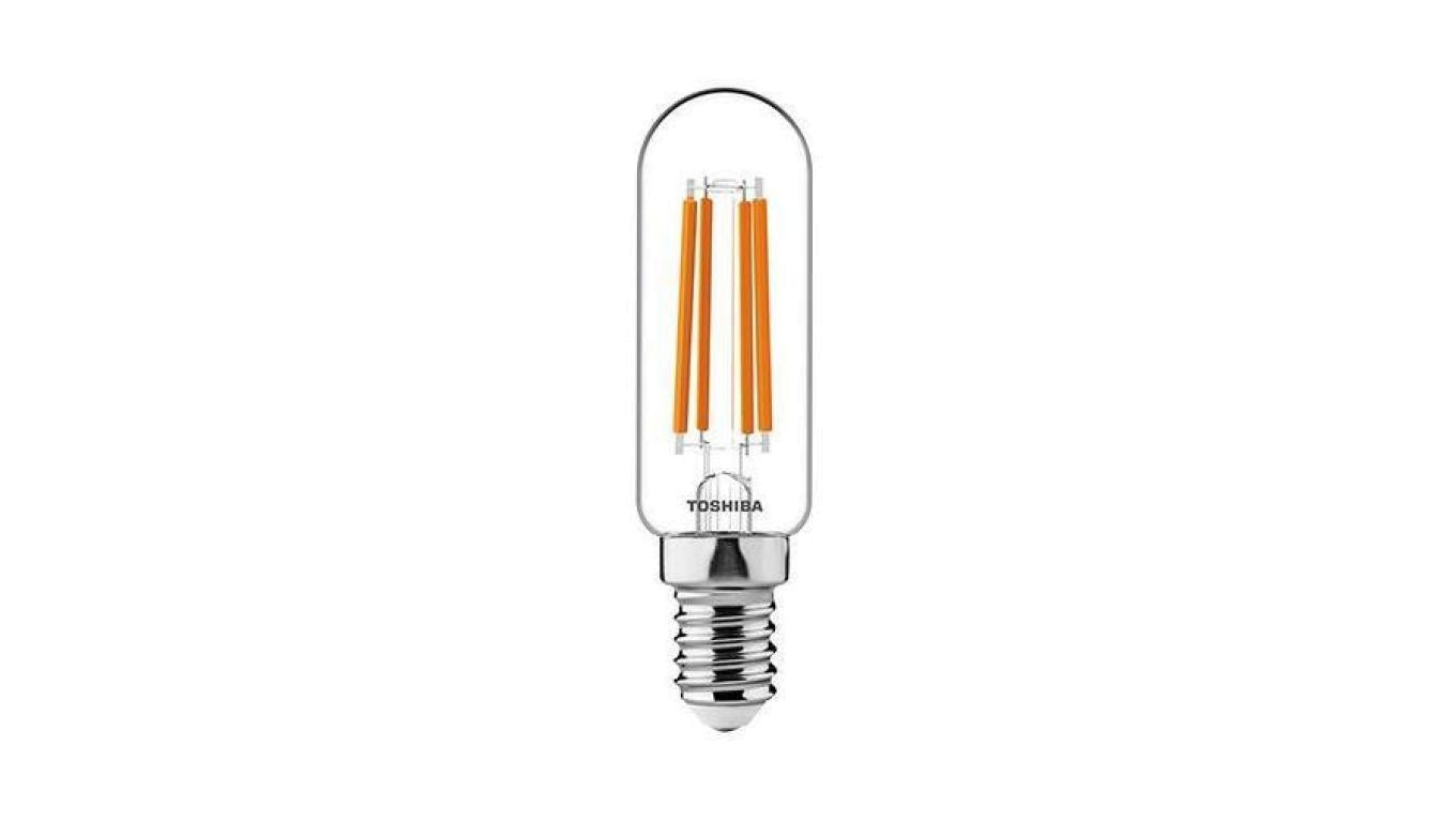Toshiba Żarówka E14 T25 led 4,5W 2700K RETRO Vintage filament 470lm rurka