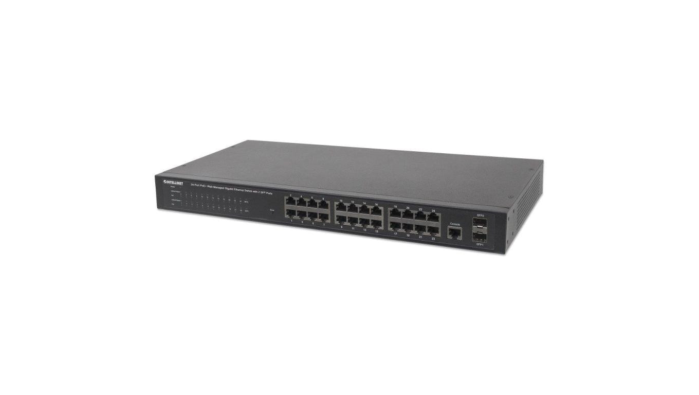 Gigabit switch 24X 10/100/1000 RJ45 Poe+ 2X Sfp Managed 560559