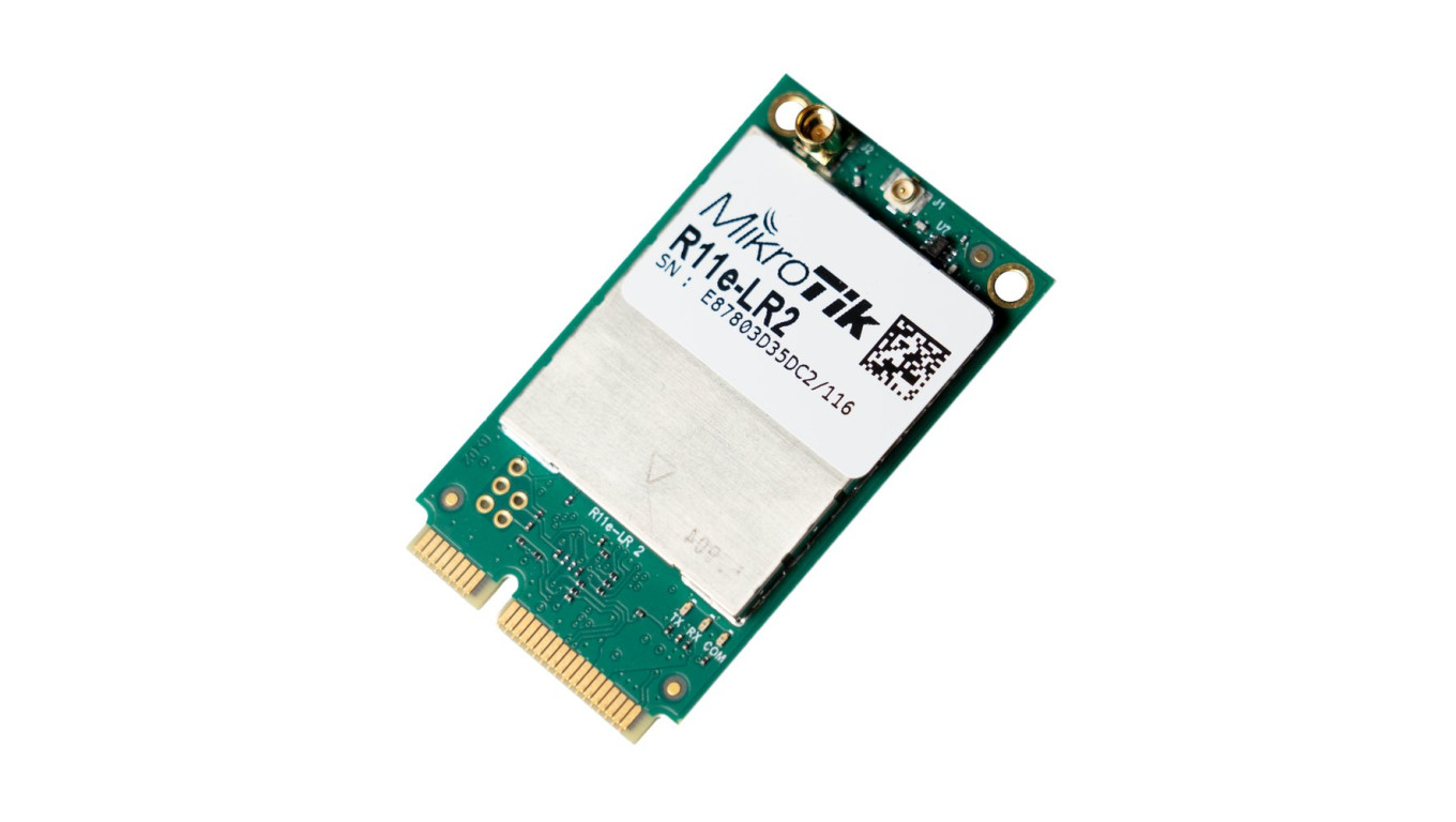 Karta miniPCI-e 2,4GHz MikroTik R11e-LR2
