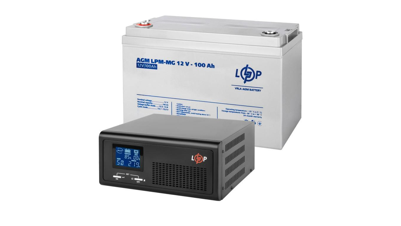 Zestaw zasilania awaryjnego 430VA/300W/1200Wh