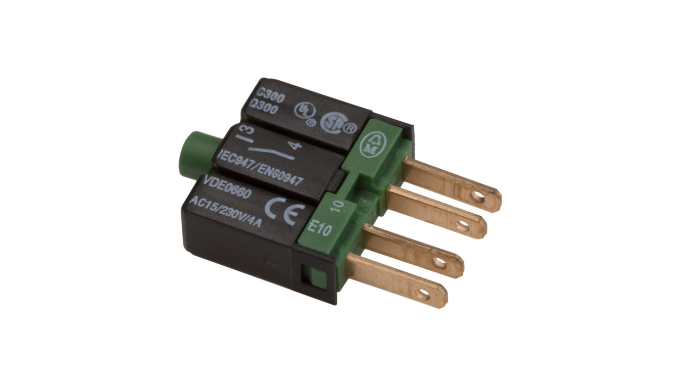 Styk pomocniczy 1Z montaż czołowy E10 090351