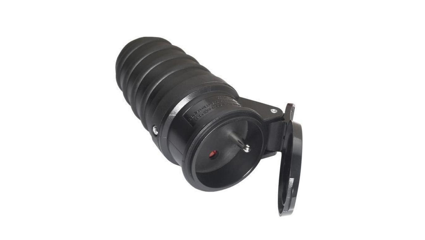 Kanlux gniiazdo wtyczkowe STAN GP do przedłużaczy, IP44